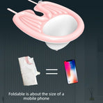 Inflatable Shampoo Basin for Lying Down – Suitable for Pregnant Women,  and the Elderly-black