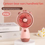Handheld & Desktop USB Rechargeable Mini Fan-pink