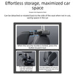 Adjustable Car Headrest Travel Memory Foam Neck Pillow - With Hook - Aromatherapy Version - Coffee 