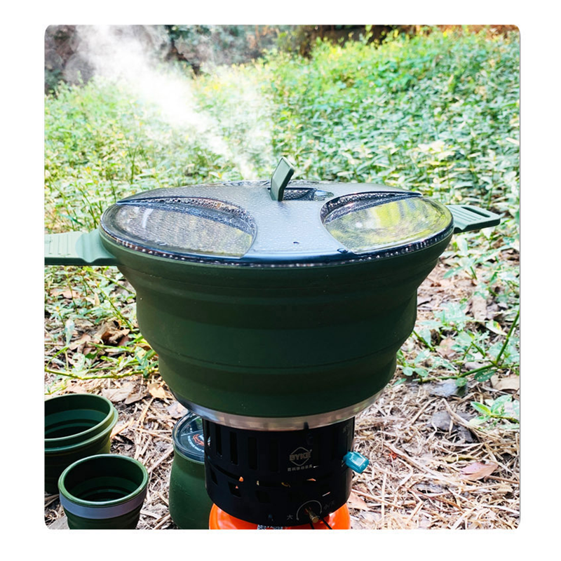 Outdoor Camping Foldable Pot