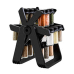 Rotating Spice Rack Set, Storage Shelf, Household Organizer Rack