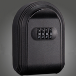 Combination Lock Key Box - Black