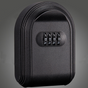 Combination Lock Key Box - Black
