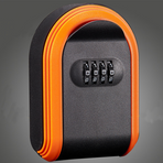 Combination Lock Key Box - Orange