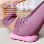 Women's Exercise Fat Burner, Inflatable Foot Stepper Fitness Machine - Purple