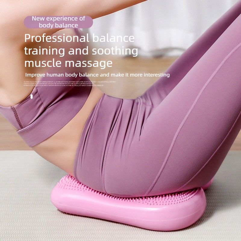 Women's Exercise Fat Burner, Inflatable Foot Stepper Fitness Machine - Purple