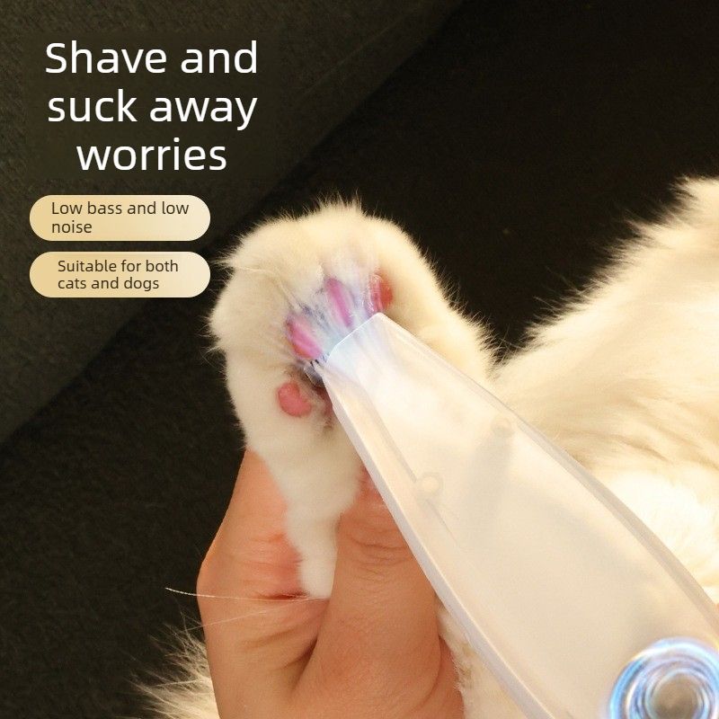 Pet Vacuum Grooming Clipper - Green