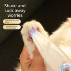Pet Vacuum Grooming Clipper - White