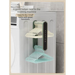 Hanger Organizer, Wall-Mounted Hanger Storage Rack - Green