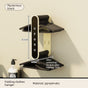 Hanger Organizer, Wall-Mounted Hanger Storage Rack - Black