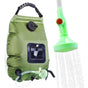 20L Solar Shower Bag - Green