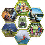 20L Solar Shower Bag - Green