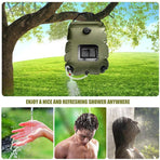 20L Solar Shower Bag - Green