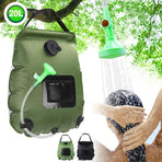 20L Solar Shower Bag - Black