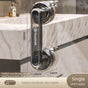 Bathroom Suction Cup Door Handle – Twin Suction Cups-Transparent Grey