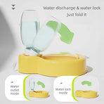 500ml Portable Dog Water Bottle Leak Proof Pet Travel Water Cup Outdoor Walking Drinking Container for Puppy-yellow