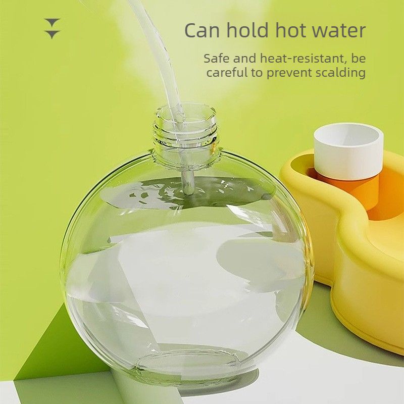 500ml Portable Dog Water Bottle Leak Proof Pet Travel Water Cup Outdoor Walking Drinking Container for Puppy-yellow