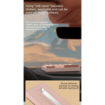 Temporary Parking Phone Number Display-pink