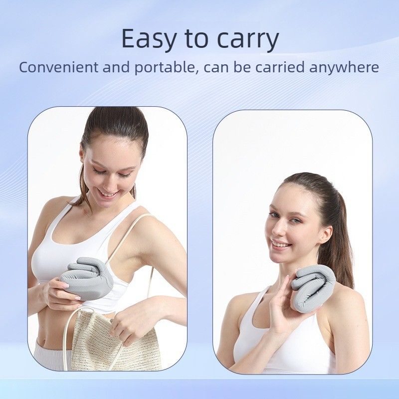 Neck Brace, Cervical Collar - black, Size M (for under 140 lbs)