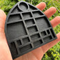 Wooden display stand for mini curiosities,Cathedral