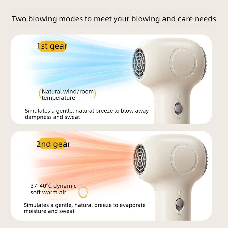 Handheld Baby Hair Dryer – Beige