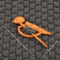 Brooch pin with woodenanimal pattern-Bird