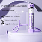 Breathing Dumbbell Adjuster – Trains Lung Capacity or Builds Abs-purple