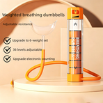 Breathing Dumbbell Adjuster – Trains Lung Capacity or Builds Abs-orange