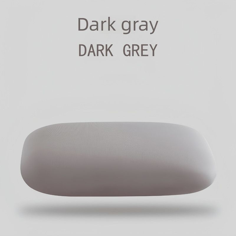 Office Nap Pillow - Memory Foam Core - Dark Grey