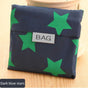 Eco-Friendly Shopping Bag - Dark Blue Stars - 2PCS