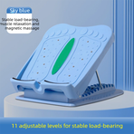 Foldable Leg Stretcher Slant Board - 11-Level - Blue