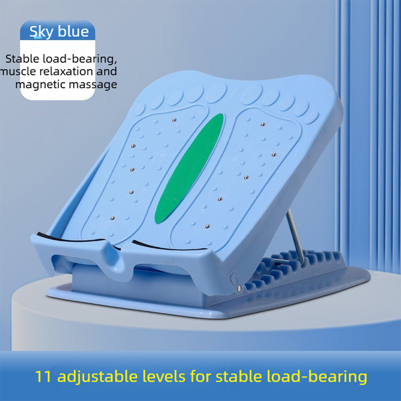 Foldable Leg Stretcher Slant Board - 11-Level - Blue
