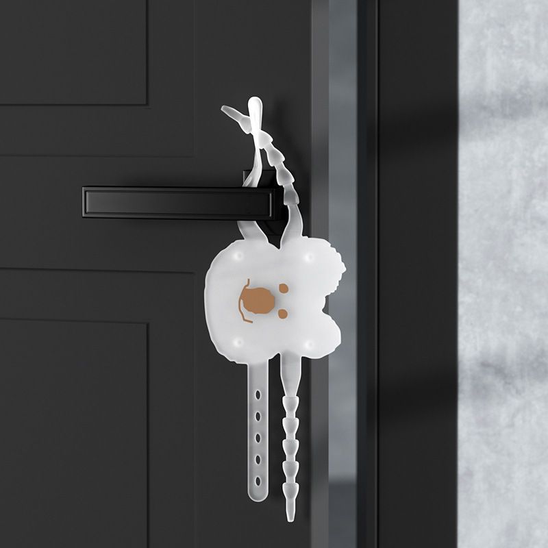 Door Muffler Pad - Big Bear Style - Adjustable Pad - Translucent