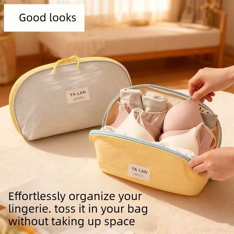 Travel Underwear Storage Bag - yellow