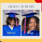 Graduation Cap Fixer - Black