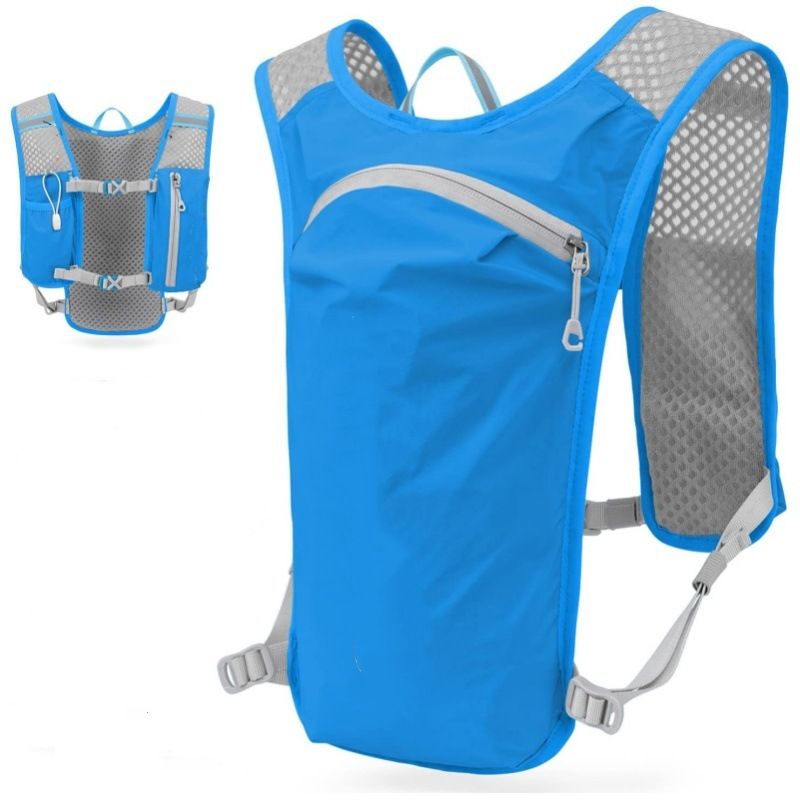 Outdoor Sports Vest Backpack - blue