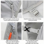 Outdoor Sports Vest Backpack - blue