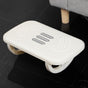 Office Footrest Stool - Rocking Version - white