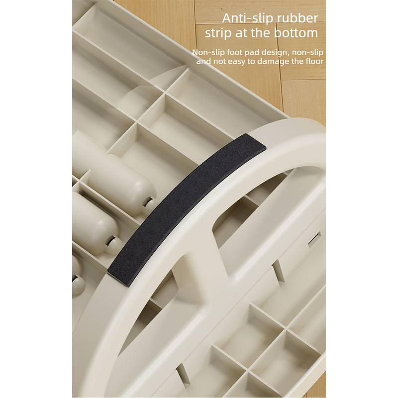 Office Footrest Stool - Rocking Version - white