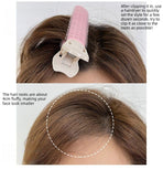 2-Pack Hair Root Volumizing Clips, Bangs Curling Styling Hair Clips - Pink