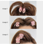 2-Pack Hair Root Volumizing Clips, Bangs Curling Styling Hair Clips - Pink