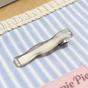 2-Pack Wavy Bangs Hair Clips - Transparent White