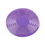 Foldable Portable Wine Bottle Tote Bag Storage Bag - Purple