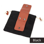 Outdoor Fruit Picking Bag, Waist-Hanging Storage Bag-Black