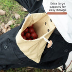 Outdoor Fruit Picking Bag, Waist-Hanging Storage Bag-Green