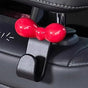 Car hook bow car interior storage organizer bag tool,Red-Black