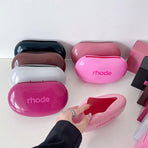 Silicone Storage Pouch for Lipstick and Lip Gloss, Portable Earphone Case-Purple