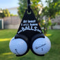 2-Pack Golf Ball Holder Funny Golf Gifts-Style B