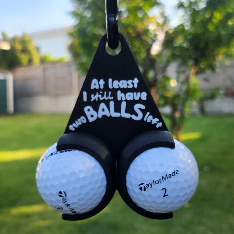 2-Pack Golf Ball Holder Funny Golf Gifts-Style B