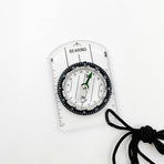 Outdoor Acrylic Compass with Lanyard